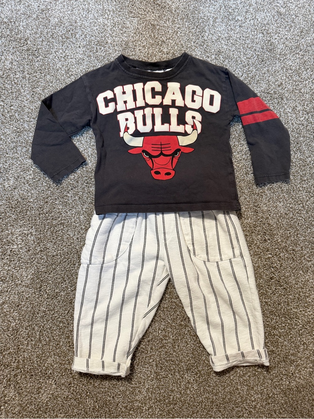 Zara Chicago Bulls Baby/Toddler Clothes/Outfit 18-24 Months